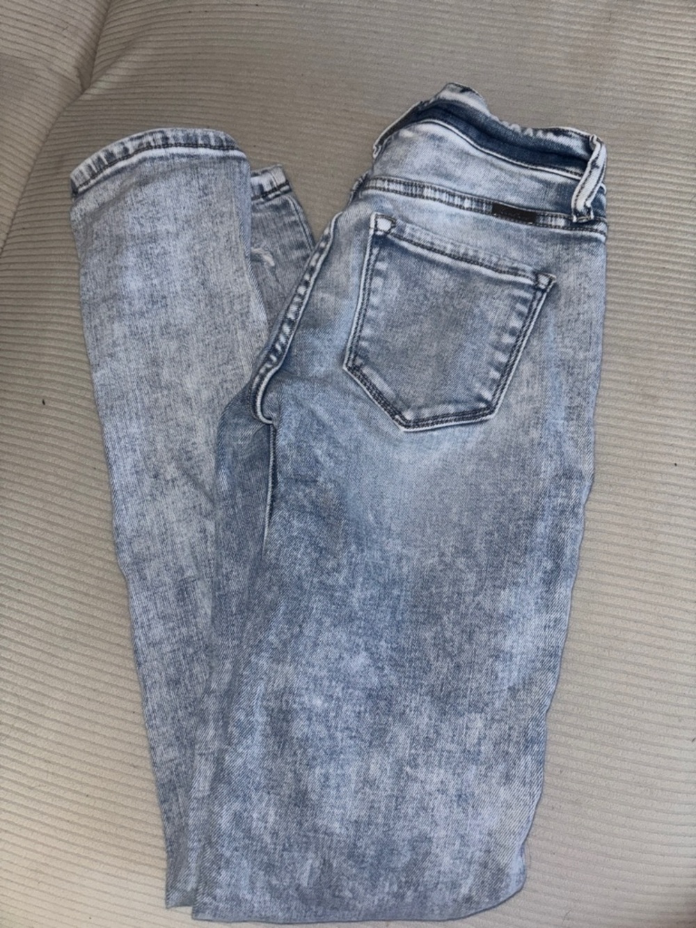 Women’s Light Wash Gray Slim Jeans